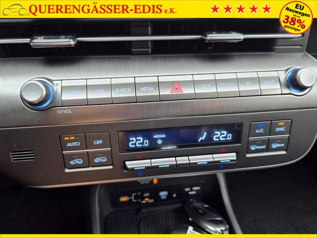 Hyundai KONA Trend 1.6 T-GDI 150PS Voll-LED-Scheinw. Sitzheizung Lenkradheizung Klimaautomatik Tempomat Navi Touchscreen DAB+ Apple CarPlay + Android Auto PDC v+h R&uuml;ckf.Kamera 2xKeyless 17-LM 