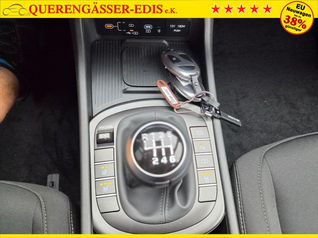 Hyundai KONA Trend 1.6 T-GDI 150PS Voll-LED-Scheinw. Sitzheizung Lenkradheizung Klimaautomatik Tempomat Navi Touchscreen DAB+ Apple CarPlay + Android Auto PDC v+h R&uuml;ckf.Kamera 2xKeyless 17-LM 