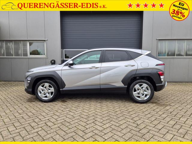 Hyundai KONA Trend 1.6 T-GDI 150PS Voll-LED-Scheinw. Sitzheizung Lenkradheizung Klimaautomatik Tempomat Navi Touchscreen DAB+ Apple CarPlay + Android Auto PDC v+h R&uuml;ckf.Kamera 2xKeyless 17-LM 