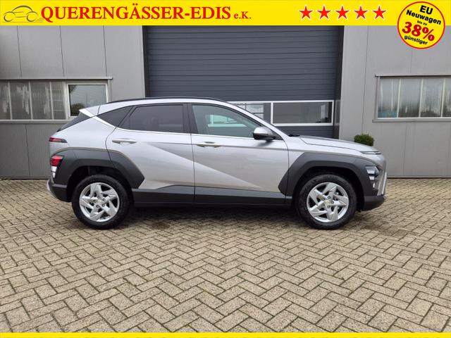 Hyundai KONA Trend 1.6 T-GDI 150PS Voll-LED-Scheinw. Sitzheizung Lenkradheizung Klimaautomatik Tempomat Navi Touchscreen DAB+ Apple CarPlay + Android Auto PDC v+h R&uuml;ckf.Kamera 2xKeyless 17-LM 