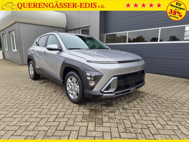 Hyundai KONA Trend 1.6 T-GDI 150PS Voll-LED-Scheinw. Sitzheizung Lenkradheizung Klimaautomatik Tempomat Navi Touchscreen DAB+ Apple CarPlay + Android Auto PDC v+h R&uuml;ckf.Kamera 2xKeyless 17-LM 