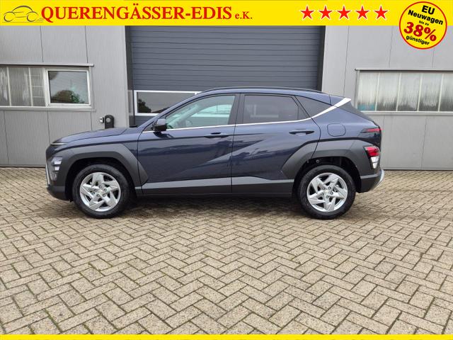Hyundai KONA Trend 1.6 T-GDI 150PS Voll-LED-Scheinw. Sitzheizung Lenkradheizung Klimaautomatik Tempomat Navi Touchscreen DAB+ Apple CarPlay + Android Auto PDC v+h R&uuml;ckf.Kamera 2xKeyless 17-LM 