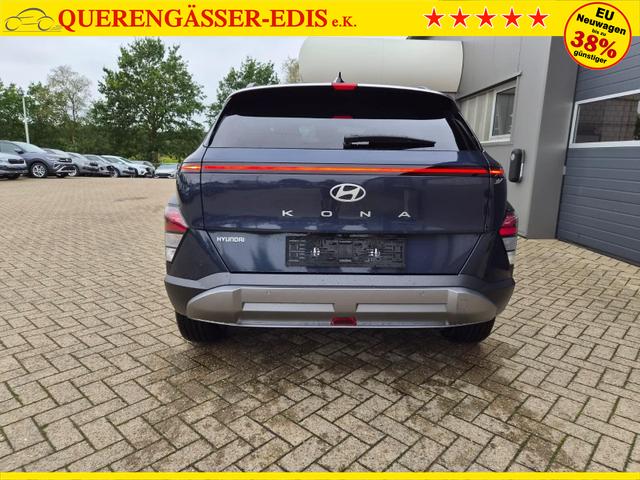 Hyundai KONA Trend 1.6 T-GDI 150PS Voll-LED-Scheinw. Sitzheizung Lenkradheizung Klimaautomatik Tempomat Navi Touchscreen DAB+ Apple CarPlay + Android Auto PDC v+h R&uuml;ckf.Kamera 2xKeyless 17-LM 