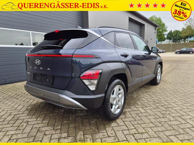 Hyundai KONA Trend 1.6 T-GDI 150PS Voll-LED-Scheinw. Sitzheizung Lenkradheizung Klimaautomatik Tempomat Navi Touchscreen DAB+ Apple CarPlay + Android Auto PDC v+h R&uuml;ckf.Kamera 2xKeyless 17-LM 