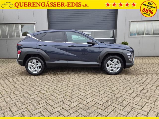 Hyundai KONA Trend 1.6 T-GDI 150PS Voll-LED-Scheinw. Sitzheizung Lenkradheizung Klimaautomatik Tempomat Navi Touchscreen DAB+ Apple CarPlay + Android Auto PDC v+h R&uuml;ckf.Kamera 2xKeyless 17-LM 