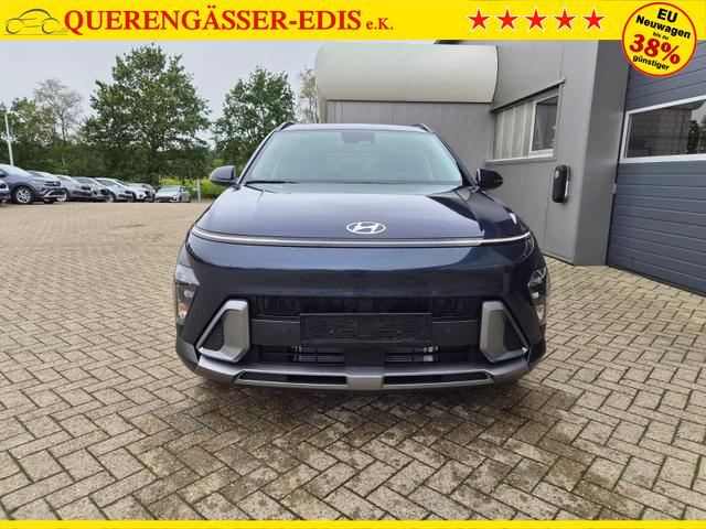 Hyundai KONA Trend 1.6 T-GDI 150PS Voll-LED-Scheinw. Sitzheizung Lenkradheizung Klimaautomatik Tempomat Navi Touchscreen DAB+ Apple CarPlay + Android Auto PDC v+h R&uuml;ckf.Kamera 2xKeyless 17-LM 