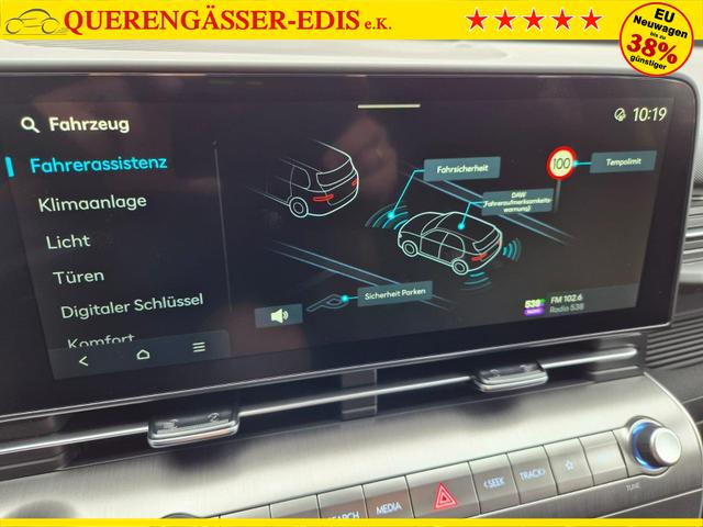 Hyundai KONA Trend 1.6 T-GDI 150PS Voll-LED-Scheinw. Sitzheizung Lenkradheizung Klimaautomatik Tempomat Navi Touchscreen DAB+ Apple CarPlay + Android Auto PDC v+h R&uuml;ckf.Kamera 2xKeyless 17-LM 