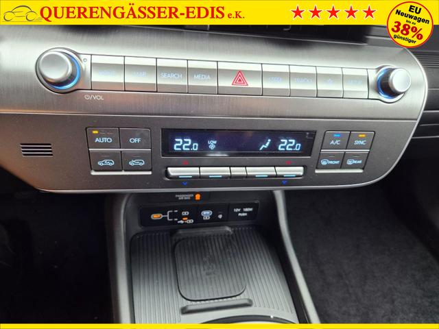 Hyundai KONA Trend 1.6 T-GDI 150PS Voll-LED-Scheinw. Sitzheizung Lenkradheizung Klimaautomatik Tempomat Navi Touchscreen DAB+ Apple CarPlay + Android Auto PDC v+h R&uuml;ckf.Kamera 2xKeyless 17-LM 