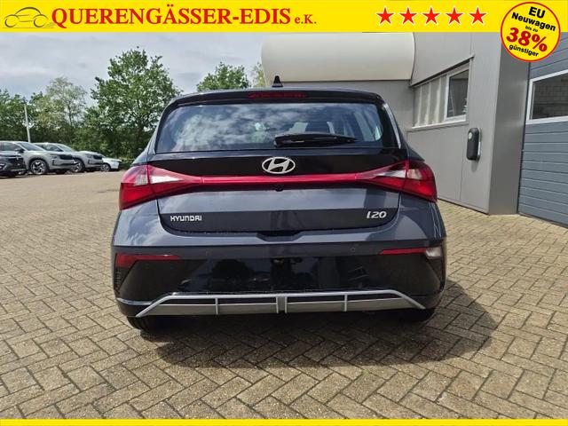 Hyundai i20 1.0 T-GDI 90PS Automatik 5-T&uuml;rer Sitzheizung Lenkradheizung R&uuml;ckf.Kamera PDC Klima Apple CarPlay Android Auto Tempomat Touchscreen 