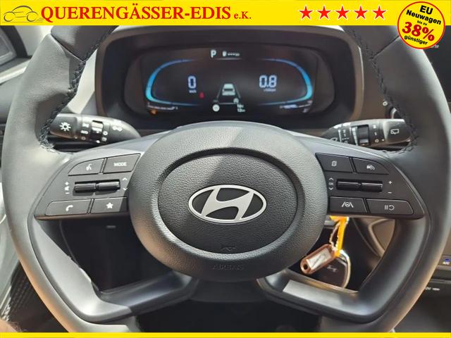 Hyundai i20 1.0 T-GDI 90PS Automatik 5-T&uuml;rer Sitzheizung Lenkradheizung R&uuml;ckf.Kamera PDC Klima Apple CarPlay Android Auto Tempomat Touchscreen 