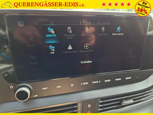 Hyundai i20 1.0 T-GDI 90PS Automatik 5-T&uuml;rer Sitzheizung Lenkradheizung R&uuml;ckf.Kamera PDC Klima Apple CarPlay Android Auto Tempomat Touchscreen 