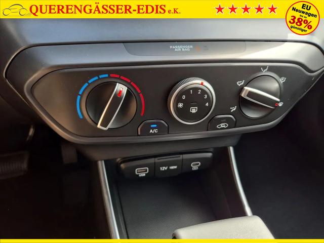Hyundai i20 1.0 T-GDI 90PS Automatik 5-T&uuml;rer Sitzheizung Lenkradheizung R&uuml;ckf.Kamera PDC Klima Apple CarPlay Android Auto Tempomat Touchscreen 