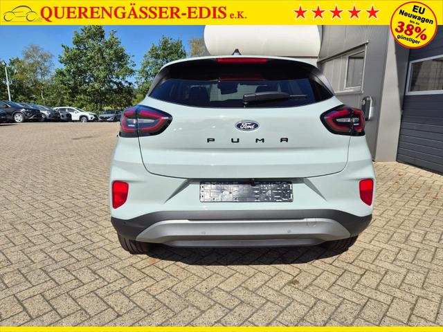 Ford Puma Titanium 1.0 Hybrid 125PS Autom. R&uuml;ckf.Kamera Klimaautomatik Sitzheizung Lenkradheizung Frontscheibe beheizb. LED-Scheinwerfer SYNC4 Bluetooth Apple CarPlay Android Auto PDC v+h 