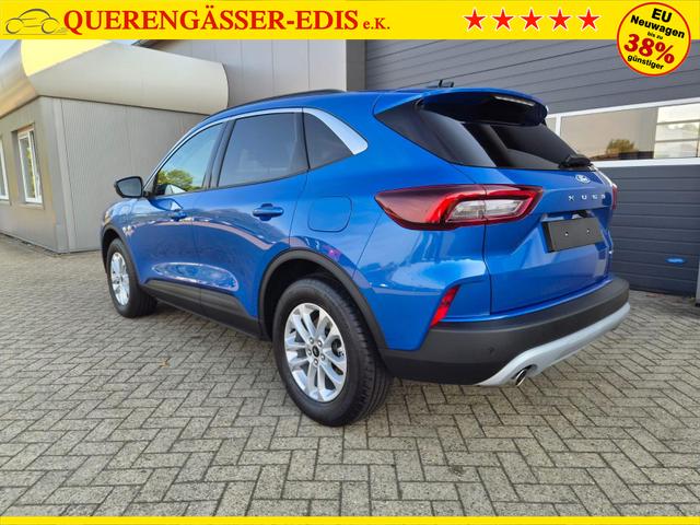 Ford Kuga Titanium 243PS PHEV Automatik Sitzheizung v+h Lenkradheizung Frontscheibe beheizb. Klimaautomatik Navi SYNC4 Apple CarPlay Android Auto Touchscreen PDC 4xKamera 2xKeyless 17"LM vollelektr. Reichweite 66KM 