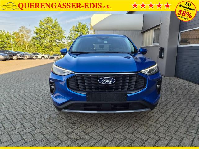 Ford Kuga Titanium 243PS PHEV Automatik Sitzheizung v+h Lenkradheizung Frontscheibe beheizb. Klimaautomatik Navi SYNC4 Apple CarPlay Android Auto Touchscreen PDC 4xKamera 2xKeyless 17"LM vollelektr. Reichweite 66KM 