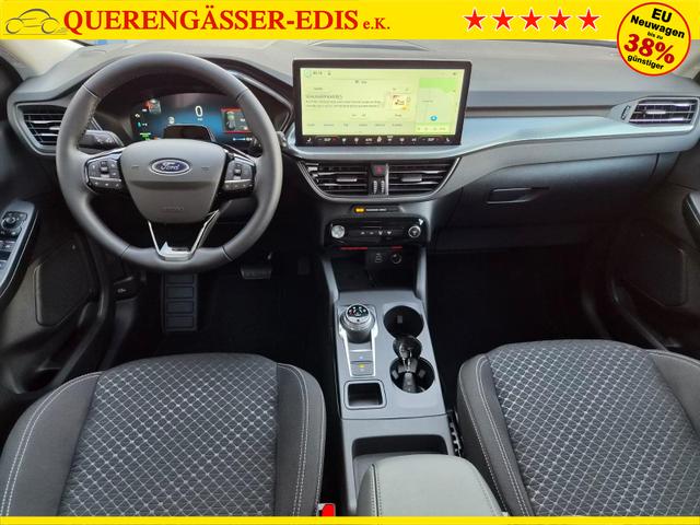 Ford Kuga Titanium 243PS PHEV Automatik Sitzheizung v+h Lenkradheizung Frontscheibe beheizb. Klimaautomatik Navi SYNC4 Apple CarPlay Android Auto Touchscreen PDC 4xKamera 2xKeyless 17"LM vollelektr. Reichweite 66KM 