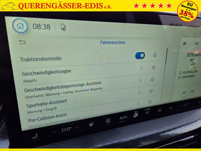 Ford Kuga Titanium 243PS PHEV Automatik Sitzheizung v+h Lenkradheizung Frontscheibe beheizb. Klimaautomatik Navi SYNC4 Apple CarPlay Android Auto Touchscreen PDC 4xKamera 2xKeyless 17"LM vollelektr. Reichweite 66KM 