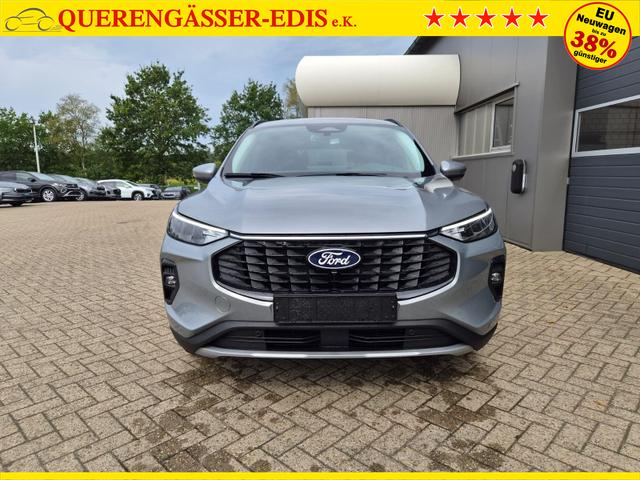 Ford Kuga Titanium 243PS PHEV Automatik schwenkb. AHK Sitzheizung v+h Lenkradheizung Frontscheibe beheizb. Klimaautomatik Navi SYNC4 Apple CarPlay Android Auto Touchscreen PDC 4xKamera 2xKeyless 17"LM vollelektr. Reichweite 66KM 
