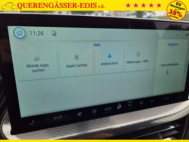 Ford Kuga Titanium 243PS PHEV Automatik Sitzheizung v+h Lenkradheizung Frontscheibe beheizb. Klimaautomatik Navi SYNC4 Apple CarPlay Android Auto Touchscreen PDC 4xKamera 2xKeyless 17"LM vollelektr. Reichweite 66KM 