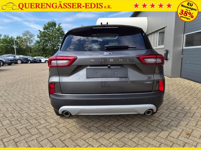 Ford Kuga Titanium 243PS PHEV Automatik elektr. PanoDach Sitzheizung v+h Lenkradheizung Frontscheibe beheizb. Klimaautomatik Navi SYNC4 Apple CarPlay Android Auto Touchscreen PDC 4xKamera 2xKeyless 17"LM vollelektr. Reichweite 66KM 