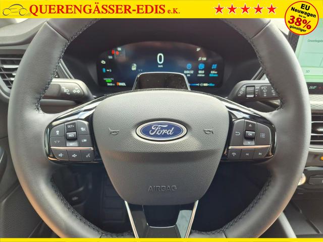 Ford Kuga Titanium 243PS PHEV Automatik elektr. PanoDach Sitzheizung v+h Lenkradheizung Frontscheibe beheizb. Klimaautomatik Navi SYNC4 Apple CarPlay Android Auto Touchscreen PDC 4xKamera 2xKeyless 17"LM vollelektr. Reichweite 66KM 