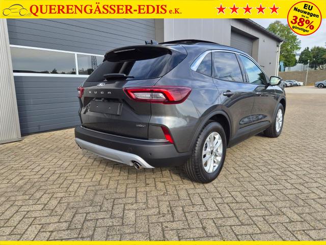 Ford Kuga Titanium 243PS PHEV Automatik schwenkb. AHK elektr. PanoDach Sitzheizung v+h Lenkradheizung Frontscheibe beheizb. Klimaautomatik Navi SYNC4 Apple CarPlay Android Auto Touchscreen PDC 4xKamera 2xKeyless 17"LM vollelektr. Reichweite 66KM 