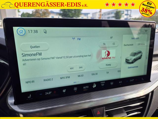 Ford Kuga Titanium 243PS PHEV Automatik schwenkb. AHK elektr. PanoDach Sitzheizung v+h Lenkradheizung Frontscheibe beheizb. Klimaautomatik Navi SYNC4 Apple CarPlay Android Auto Touchscreen PDC 4xKamera 2xKeyless 17"LM vollelektr. Reichweite 66KM 