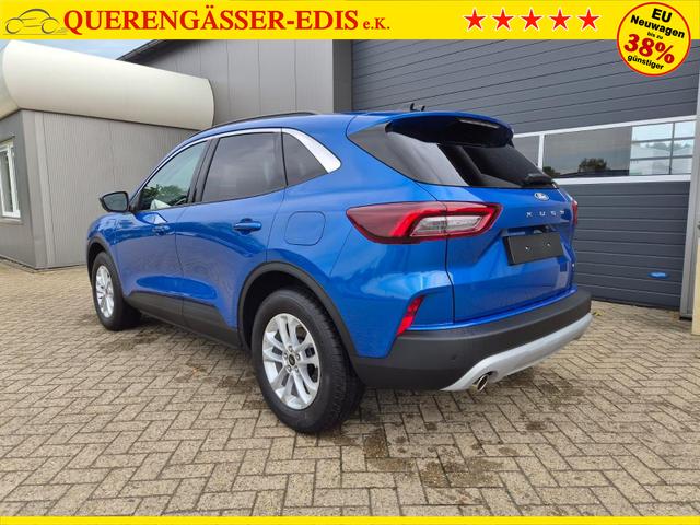 Ford Kuga Titanium 243PS PHEV Automatik schwenkb. AHK Sitzheizung v+h Lenkradheizung Frontscheibe beheizb. Klimaautomatik Navi SYNC4 Apple CarPlay Android Auto Touchscreen PDC 4xKamera 2xKeyless 17"LM vollelektr. Reichweite 66KM 