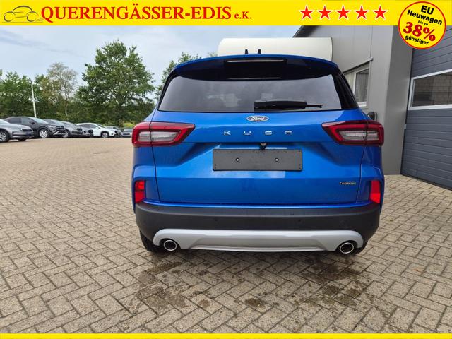 Ford Kuga Titanium 243PS PHEV Automatik schwenkb. AHK Sitzheizung v+h Lenkradheizung Frontscheibe beheizb. Klimaautomatik Navi SYNC4 Apple CarPlay Android Auto Touchscreen PDC 4xKamera 2xKeyless 17"LM vollelektr. Reichweite 66KM 