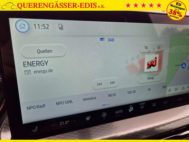Ford Kuga Titanium 243PS PHEV Automatik schwenkb. AHK Sitzheizung v+h Lenkradheizung Frontscheibe beheizb. Klimaautomatik Navi SYNC4 Apple CarPlay Android Auto Touchscreen PDC 4xKamera 2xKeyless 17"LM vollelektr. Reichweite 66KM 
