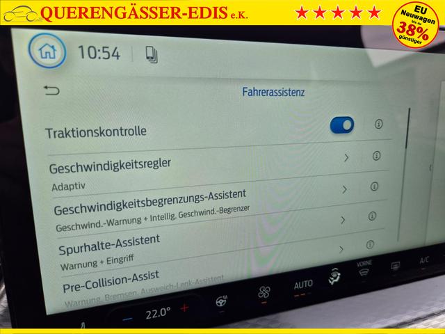 Ford Kuga Titanium 243PS PHEV Automatik schwenkb. AHK Sitzheizung v+h Lenkradheizung Frontscheibe beheizb. Klimaautomatik Navi SYNC4 Apple CarPlay Android Auto Touchscreen PDC 4xKamera 2xKeyless 17"LM vollelektr. Reichweite 66KM 