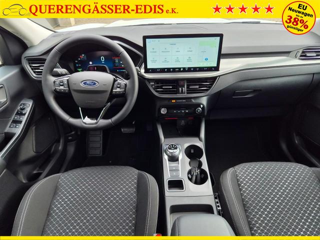 Ford Kuga Titanium 243PS PHEV Automatik schwenkb. AHK Sitzheizung v+h Lenkradheizung Frontscheibe beheizb. Klimaautomatik Navi SYNC4 Apple CarPlay Android Auto Touchscreen PDC 4xKamera 2xKeyless 17"LM vollelektr. Reichweite 66KM 