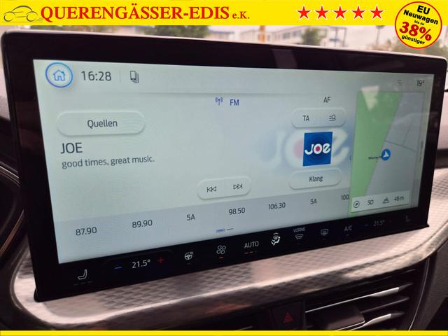 Ford Kuga Titanium 243PS PHEV Automatik schwenkb. AHK Sitzheizung v+h Lenkradheizung Frontscheibe beheizb. Klimaautomatik Navi SYNC4 Apple CarPlay Android Auto Touchscreen PDC 4xKamera 2xKeyless 17"LM vollelektr. Reichweite 66KM 