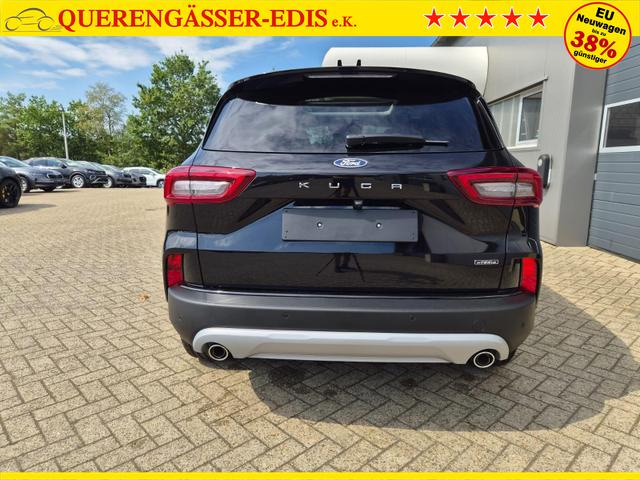 Ford Kuga Titanium 243PS PHEV Automatik elektr. PanoDach Sitzheizung v+h Lenkradheizung Frontscheibe beheizb. Klimaautomatik Navi SYNC4 Apple CarPlay Android Auto Touchscreen PDC 4xKamera 2xKeyless 17"LM vollelektr. Reichweite 66KM 