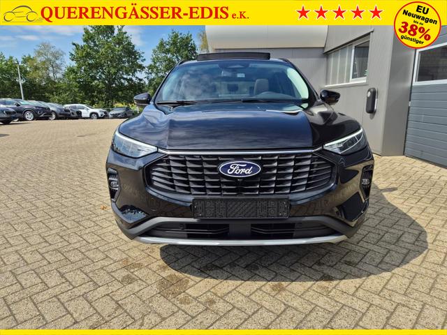Ford Kuga Titanium 243PS PHEV Automatik elektr. PanoDach Sitzheizung v+h Lenkradheizung Frontscheibe beheizb. Klimaautomatik Navi SYNC4 Apple CarPlay Android Auto Touchscreen PDC 4xKamera 2xKeyless 17"LM vollelektr. Reichweite 66KM 