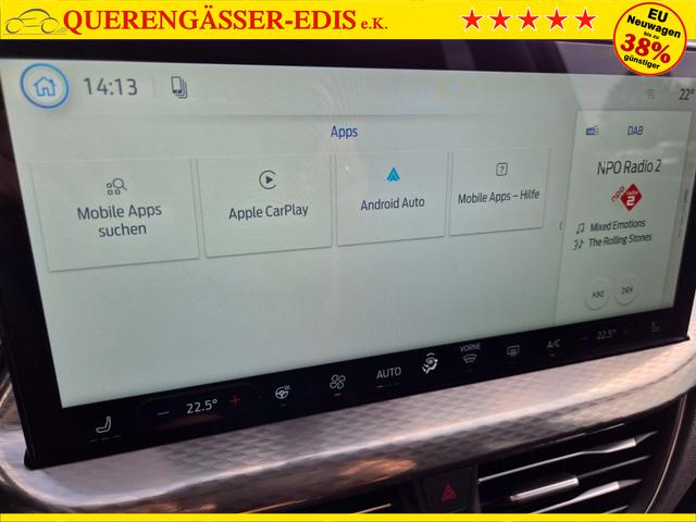 Ford Kuga Titanium 243PS PHEV Automatik elektr. PanoDach Sitzheizung v+h Lenkradheizung Frontscheibe beheizb. Klimaautomatik Navi SYNC4 Apple CarPlay Android Auto Touchscreen PDC 4xKamera 2xKeyless 17"LM vollelektr. Reichweite 66KM 