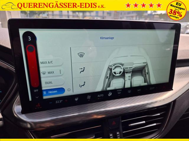 Ford Kuga Titanium 243PS PHEV Automatik elektr. PanoDach Sitzheizung v+h Lenkradheizung Frontscheibe beheizb. Klimaautomatik Navi SYNC4 Apple CarPlay Android Auto Touchscreen PDC 4xKamera 2xKeyless 17"LM vollelektr. Reichweite 66KM 