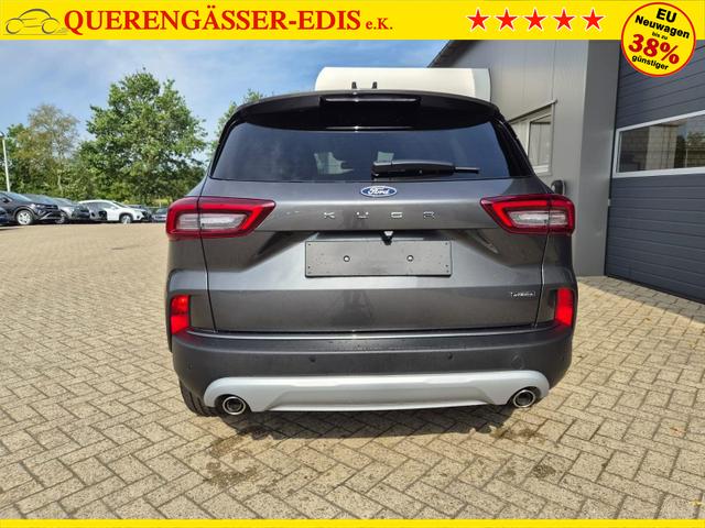 Ford Kuga Titanium 243PS PHEV Automatik schwenkb. AHK Sitzheizung v+h Lenkradheizung Frontscheibe beheizb. Klimaautomatik Navi SYNC4 Apple CarPlay Android Auto Touchscreen PDC 4xKamera 2xKeyless 17"LM vollelektr. Reichweite 66KM 