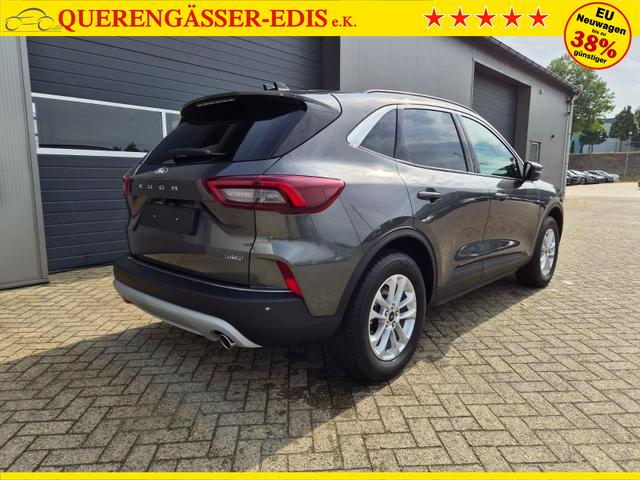 Ford Kuga Titanium 243PS PHEV Automatik schwenkb. AHK Sitzheizung v+h Lenkradheizung Frontscheibe beheizb. Klimaautomatik Navi SYNC4 Apple CarPlay Android Auto Touchscreen PDC 4xKamera 2xKeyless 17"LM vollelektr. Reichweite 66KM 