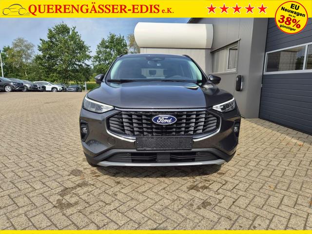 Ford Kuga Titanium 243PS PHEV Automatik schwenkb. AHK Sitzheizung v+h Lenkradheizung Frontscheibe beheizb. Klimaautomatik Navi SYNC4 Apple CarPlay Android Auto Touchscreen PDC 4xKamera 2xKeyless 17"LM vollelektr. Reichweite 66KM 