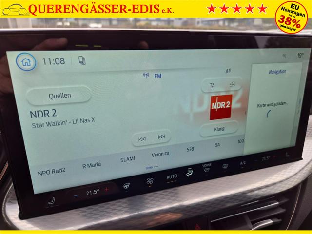 Ford Kuga Titanium 243PS PHEV Automatik schwenkb. AHK Sitzheizung v+h Lenkradheizung Frontscheibe beheizb. Klimaautomatik Navi SYNC4 Apple CarPlay Android Auto Touchscreen PDC 4xKamera 2xKeyless 17"LM vollelektr. Reichweite 66KM 