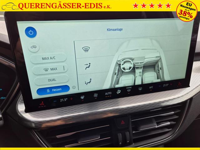 Ford Kuga Titanium 243PS PHEV Automatik schwenkb. AHK Sitzheizung v+h Lenkradheizung Frontscheibe beheizb. Klimaautomatik Navi SYNC4 Apple CarPlay Android Auto Touchscreen PDC 4xKamera 2xKeyless 17"LM vollelektr. Reichweite 66KM 