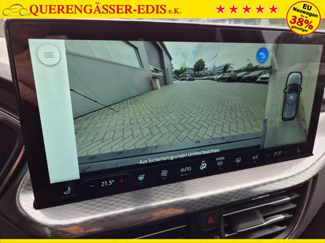Ford Kuga Titanium 243PS PHEV Automatik schwenkb. AHK Sitzheizung v+h Lenkradheizung Frontscheibe beheizb. Klimaautomatik Navi SYNC4 Apple CarPlay Android Auto Touchscreen PDC 4xKamera 2xKeyless 17"LM vollelektr. Reichweite 66KM 