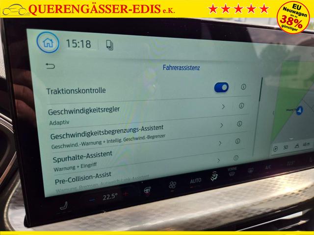 Ford Kuga Titanium 243PS PHEV Automatik Sitzheizung v+h Lenkradheizung Frontscheibe beheizb. Klimaautomatik Navi SYNC4 Apple CarPlay Android Auto Touchscreen PDC 4xKamera 2xKeyless 17"LM vollelektr. Reichweite 66KM 