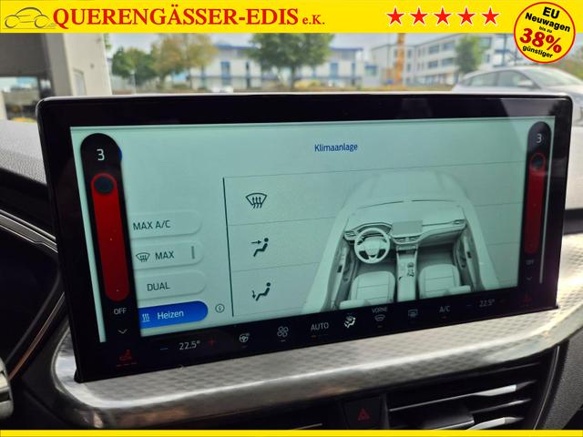 Ford Kuga Titanium 243PS PHEV Automatik Sitzheizung v+h Lenkradheizung Frontscheibe beheizb. Klimaautomatik Navi SYNC4 Apple CarPlay Android Auto Touchscreen PDC 4xKamera 2xKeyless 17"LM vollelektr. Reichweite 66KM 