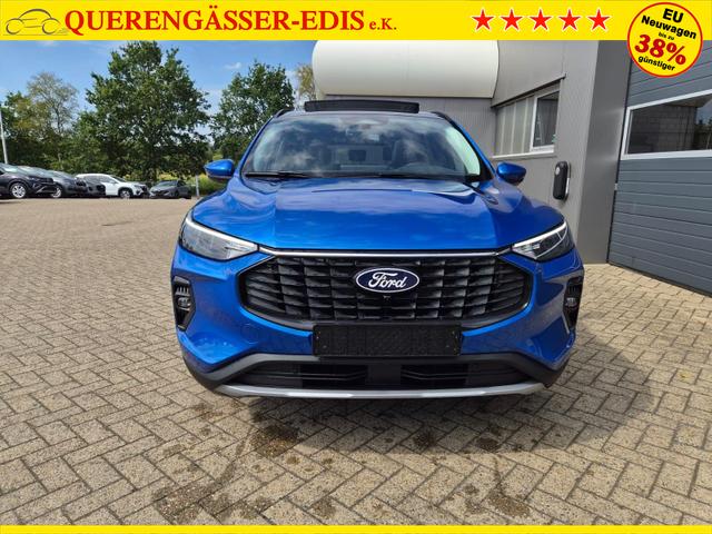 Ford Kuga Titanium 243PS PHEV Automatik elektr. PanoDach Sitzheizung v+h Lenkradheizung Frontscheibe beheizb. Klimaautomatik Navi SYNC4 Apple CarPlay Android Auto Touchscreen PDC 4xKamera 2xKeyless 17"LM vollelektr. Reichweite 66KM 