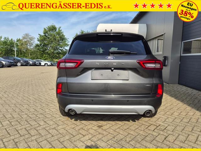 Ford Kuga Titanium 243PS PHEV Automatik Sitzheizung v+h Lenkradheizung Frontscheibe beheizb. Klimaautomatik Navi SYNC4 Apple CarPlay Android Auto Touchscreen PDC 4xKamera 2xKeyless 17"LM vollelektr. Reichweite 66KM 