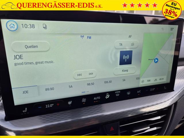 Ford Kuga Titanium 243PS PHEV Automatik Sitzheizung v+h Lenkradheizung Frontscheibe beheizb. Klimaautomatik Navi SYNC4 Apple CarPlay Android Auto Touchscreen PDC 4xKamera 2xKeyless 17"LM vollelektr. Reichweite 66KM 