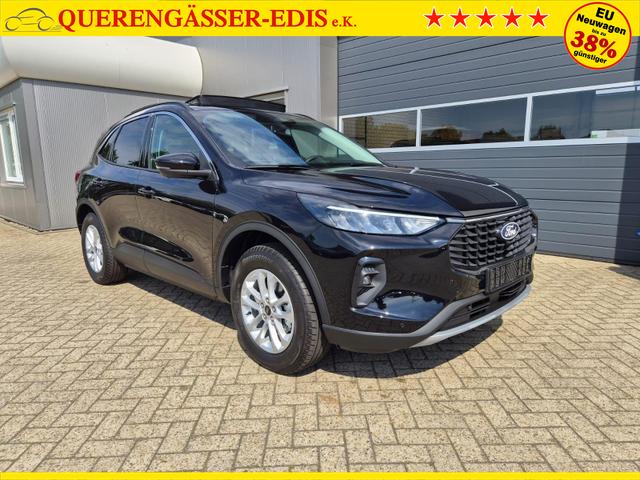 Ford Kuga Titanium 243PS PHEV Automatik schwenkb. AHK elektr. PanoDach Sitzheizung v+h Lenkradheizung Frontscheibe beheizb. Klimaautomatik Navi SYNC4 Apple CarPlay Android Auto Touchscreen PDC 4xKamera 2xKeyless 17"LM vollelektr. Reichweite 66KM 