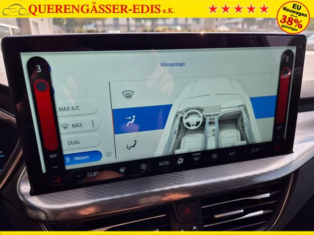 Ford Kuga Titanium 243PS PHEV Automatik schwenkb. AHK elektr. PanoDach Sitzheizung v+h Lenkradheizung Frontscheibe beheizb. Klimaautomatik Navi SYNC4 Apple CarPlay Android Auto Touchscreen PDC 4xKamera 2xKeyless 17"LM vollelektr. Reichweite 66KM 